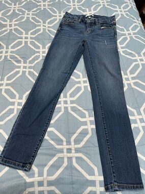 Women's Straight-Leg Jeans in Dark Blue